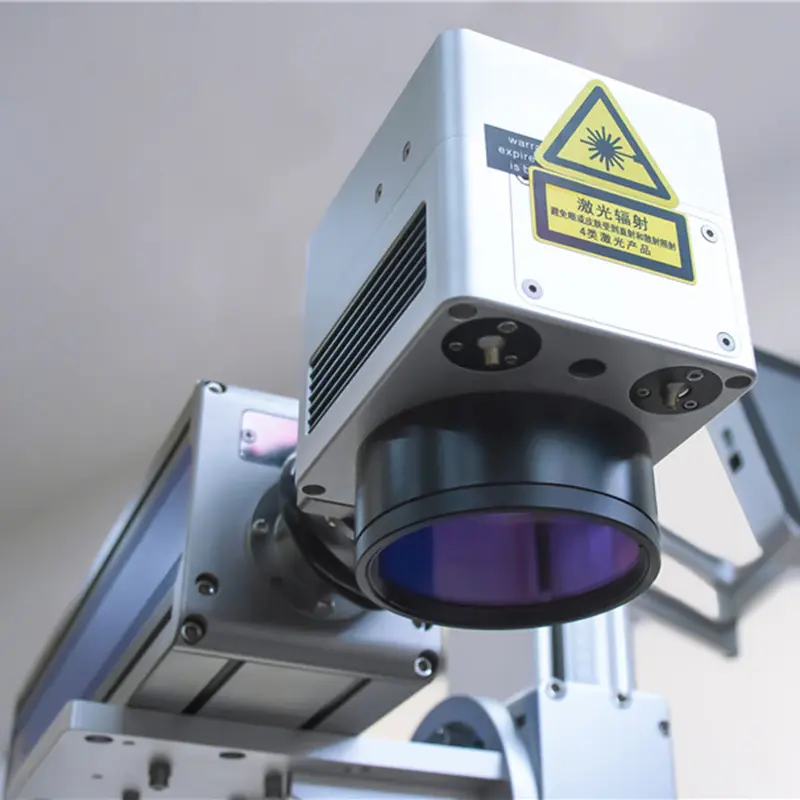 online flying fiber laser marking machine